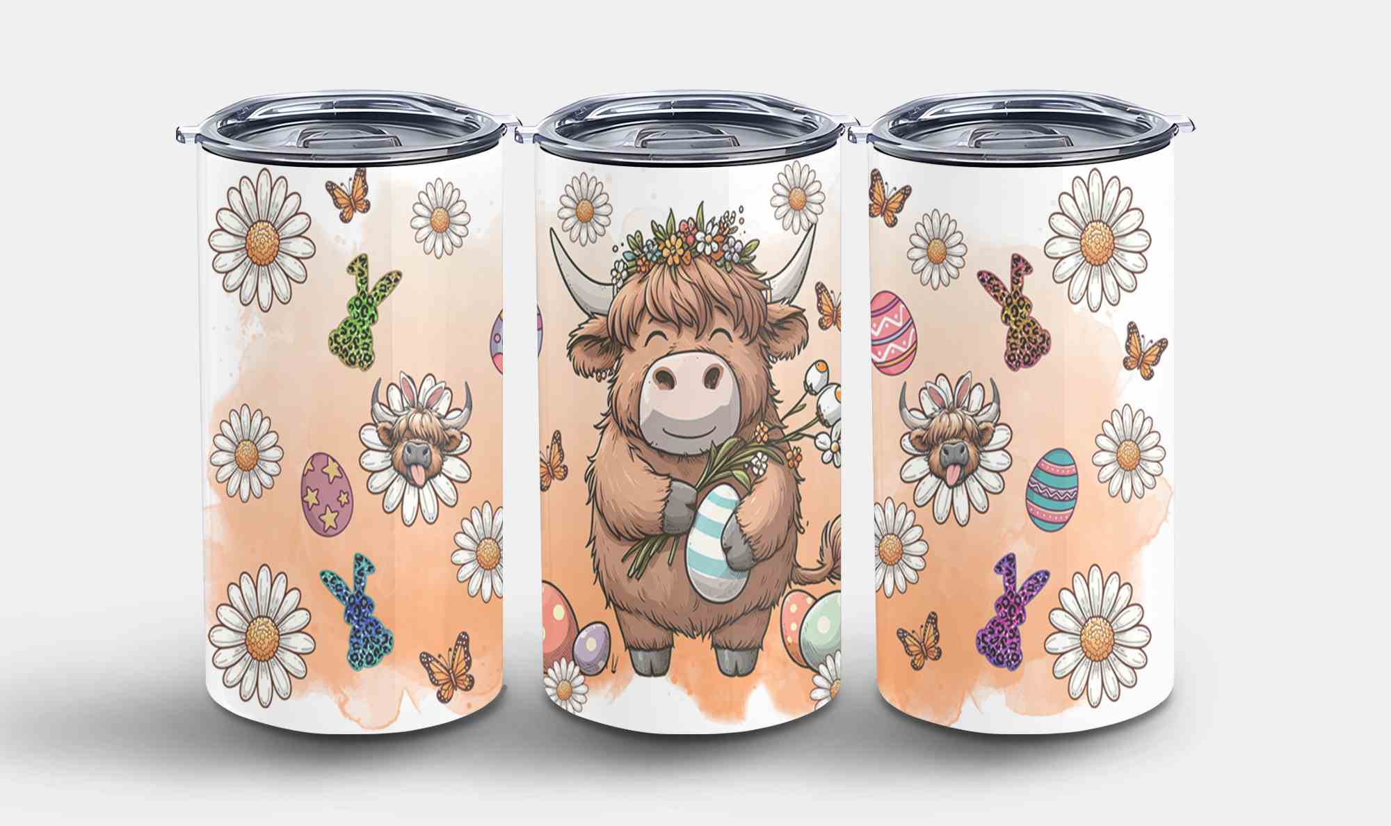 Highland Cow Easter-10387